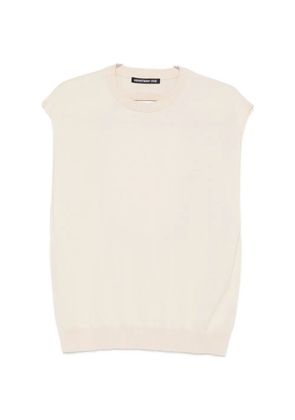 Department 5 cut-out sleeveless top - Neutrals