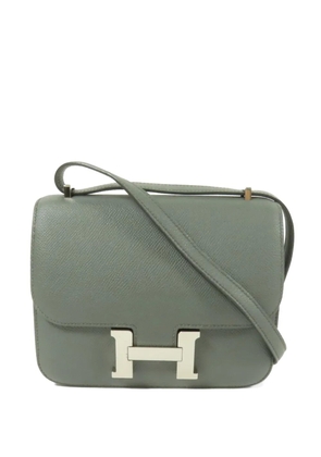 Hermès Pre-Owned 2021 Constance Epsom leather crosssbody bag - Green