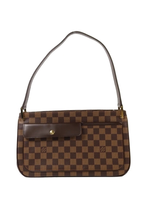 Louis Vuitton Pre-Owned Damier Ebene Aubagne shoulder bag - Brown