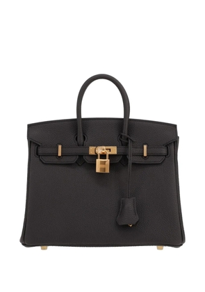 Hermès Pre-Owned Birkin 25 leather handbag - Black