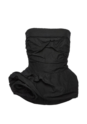 Magda Butrym ruched corset top - Black