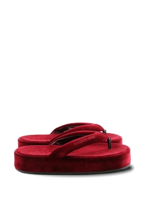 Balenciaga Jet Lag sandals - Red