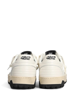 4B12 Olimpia panelled sneakers - White