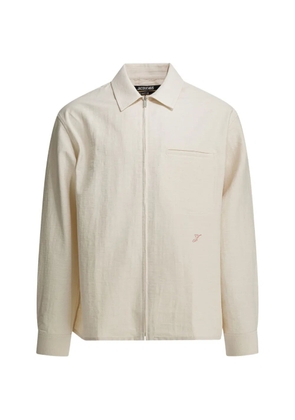 Jacquemus The Mecano zip-up shirt - Neutrals