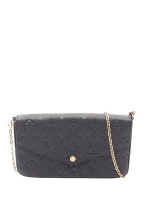 Louis Vuitton Pre-Owned 2017 Monogram Empreinte Pochette Felicie crossbody bag - Black