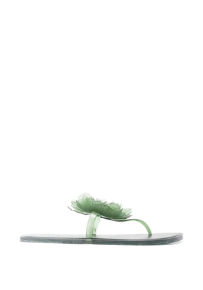 FARM Rio flow-detail flip-flops - Green