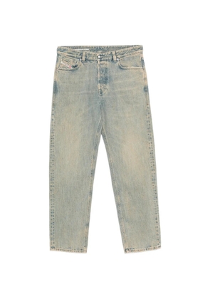 Diesel faded-effect straight-leg jeans - Blue
