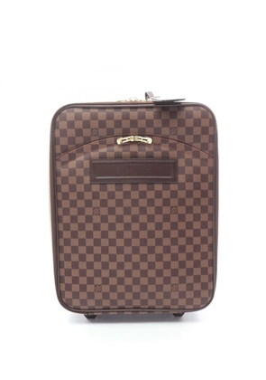 Louis Vuitton Pre-Owned 2003 Damier Ebene Pegase 45 travel bag - Brown