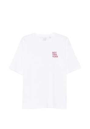 ASPESI Not This Year short-sleeve T-shirt - White