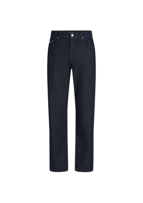 Karl Lagerfeld logo-plaque jeans - Blue