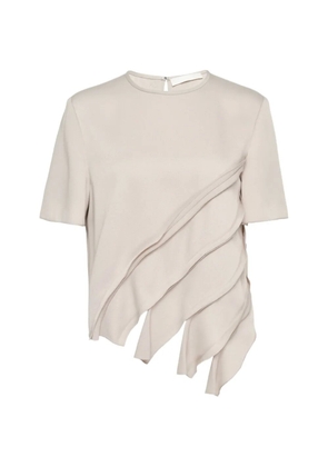 Club21 Collection Tilly draped top - Neutrals