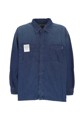ICON DENIM Seth patch-pocket denim shirt - Blue