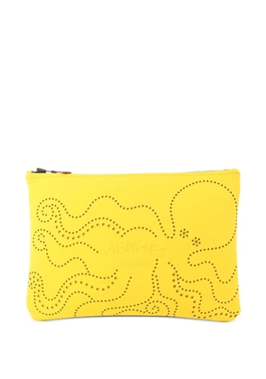 Hermès Pre-Owned Neobain Poulpe Fiction clutch bag - Yellow