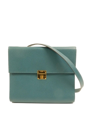 Hermès Pre-Owned Clic 16 leather crossbody bag - Green