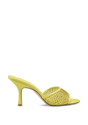 Stuart Weitzman 8.5cm Bareitall mules - Yellow