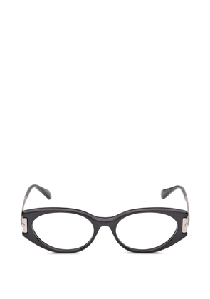Max Mara Eyewear oval-frame glasses - Black