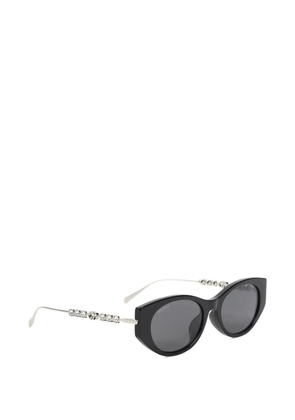 Gucci crystal-embellished cat-eye sunglasses - Black