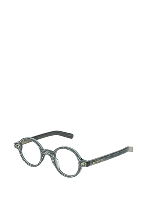 VALENTINO GARAVANI EYEWEAR crystal-embellished glasses - Grey