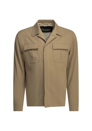 Herno flap-pocket jacket - Neutrals