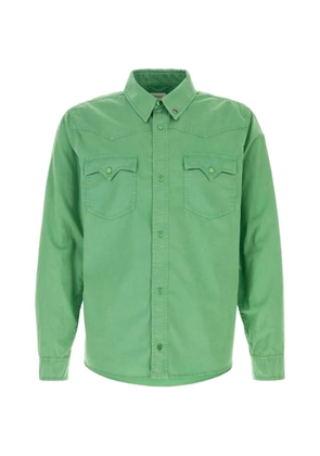Versace flap-pocket shirt - Green