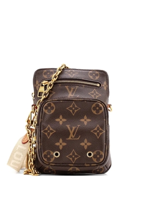 Louis Vuitton Pre-Owned Utility Phone Sleeve Bag Monogram Canvas crossbody bag - Brown