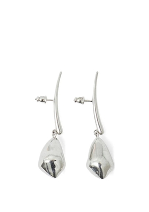 Panconesi small Lacrima sculptural earrings - Silver