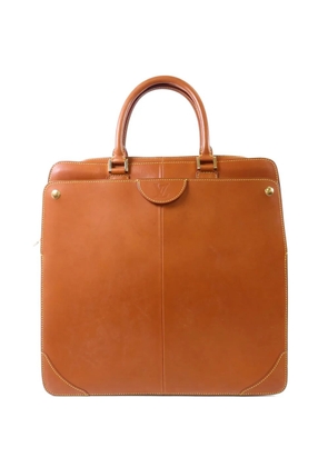 Louis Vuitton Pre-Owned Negev Nomad-leather tote bag - Brown