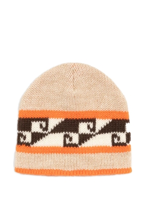 Stüssy wave print skullcap hat - Neutrals