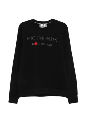 John Richmond logo-print sweatshirt - Black