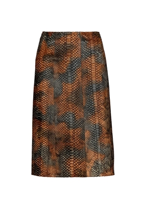 Prada Pre-Owned A-line skirt - Brown