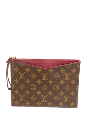 Louis Vuitton Pre-Owned Monogram Pallas clutch bag - Brown