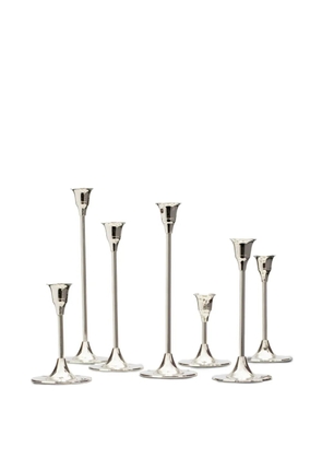 Fourth Street candlesticks holders (set of seven) - Silver