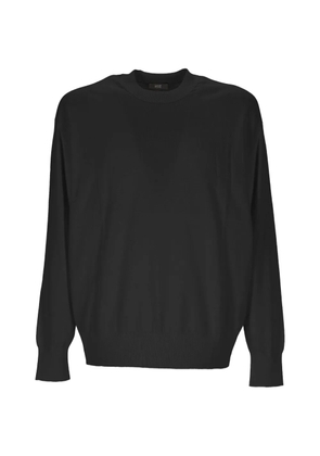 Hosio fine-knit sweater - Black