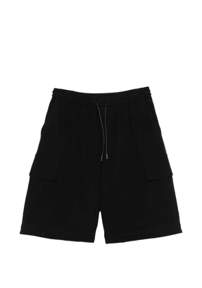 Juun.J drawstring pocket shorts - Black