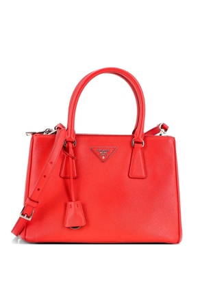 Prada Pre-Owned Galleria Double Zip Saffiano Leather Small tote bag - Red