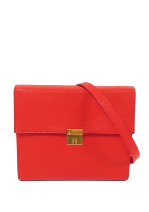 Hermès Pre-Owned Clic 16 leather shoulder bag - Red