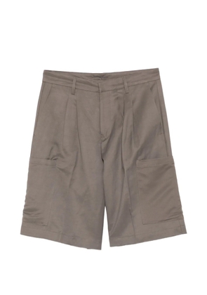 Costumein pleated cargo shorts - Grey