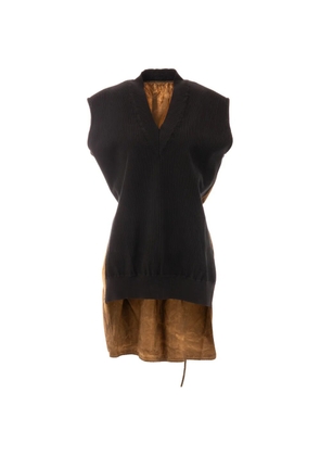 Uma Wang asymmetric dress - Neutrals