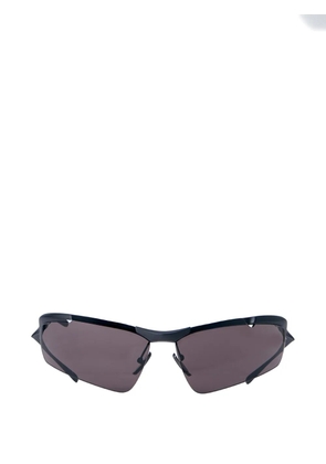 Balenciaga shield-frame sunglasses - Black