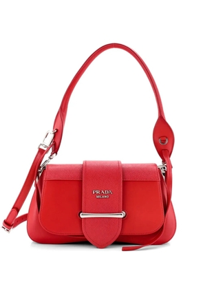 Prada Pre-Owned Sidonie Saffiano Leather Medium shoulder bag - Red