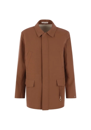 Umit Benan Country drawstring-waist jacket - Brown