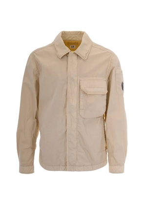 C.P. Company patch-pocket shirt-jacket - Neutrals