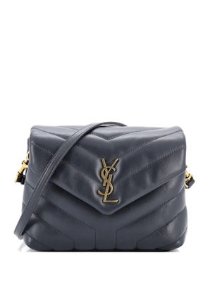 Saint Laurent Pre-Owned Loulou Shoulder Bag Matelasse Chevron Leather Toy crossbody bag - Grey
