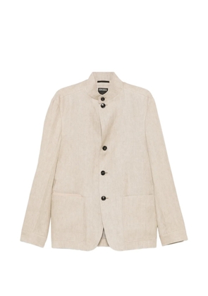Zegna Oasi single-breast jacket - Neutrals