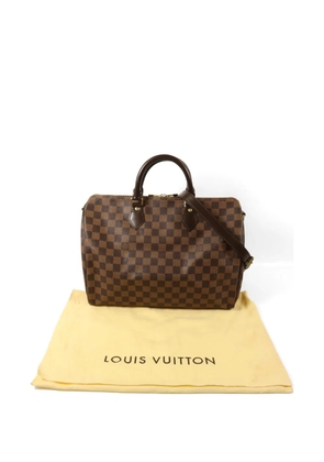 Louis Vuitton Pre-Owned 35 Speedy Bandouliere tote bag - Brown