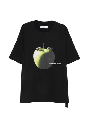 OAMC apple-print T-shirt - Black