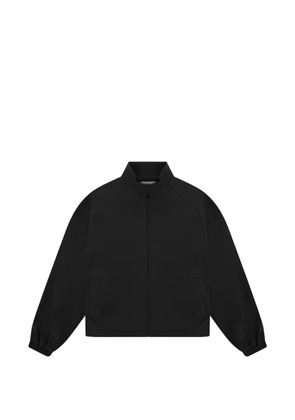 Arte Antwerp logo-patch raglan-sleeve jacket - Black