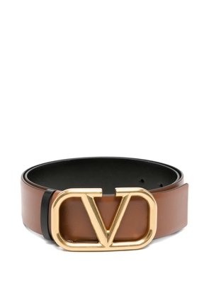 Valentino Garavani VLogo reversible belt - Brown