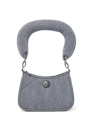 Paula Canovas del Vas Carmen flower-embossed shoulder bag - Grey