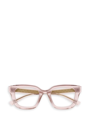 Gucci Eyewear square-frame glasses - Pink